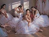 Guan Zeju Famous Paintings - Breaking II